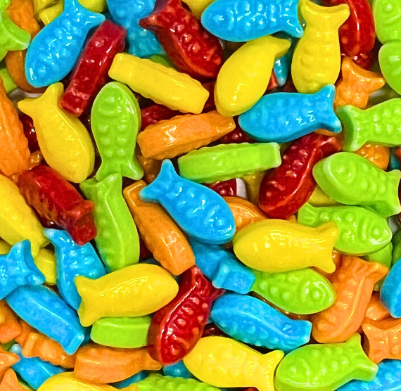 Fish Candy Sprinkles: Assorted Colors | www.sprinklebeesweet.com