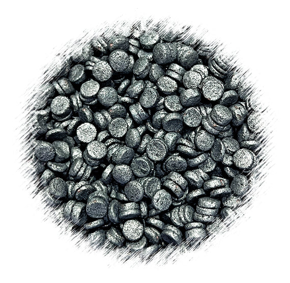 Sprinkle-It™ Shimmer Confetti Dot Sprinkles: Black 4mm | www.sprinklebeesweet.com