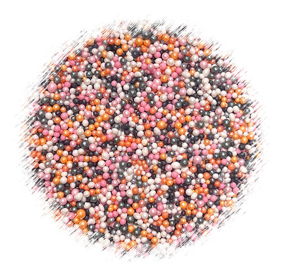 Halloween Nonpareils Mix: Ghostly - LAST CALL | www.sprinklebeesweet.com