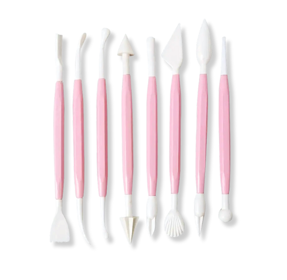 Fondant Tool Set: Pink | www.sprinklebeesweet.com