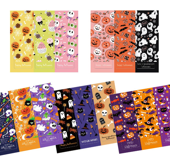 Halloween Treat Box Stickers: 5 Designs | www.sprinklebeesweet.com