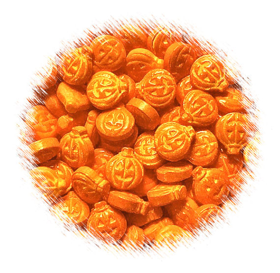 Jack O' Lantern Pumpkin Candy Sprinkles - LAST CALL | www.sprinklebeesweet.com