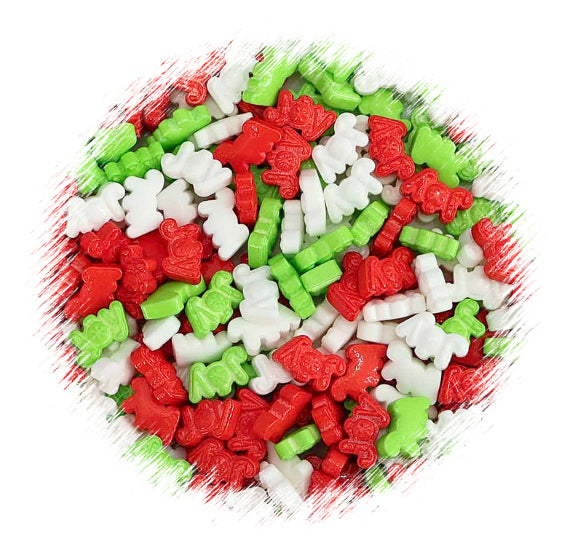 Christmas Candy Sprinkles: JOY - PRE-ORDER | www.sprinklebeesweet.com