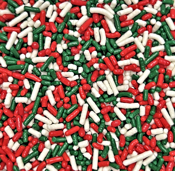 Classic Christmas Jimmies Mix | www.sprinklebeesweet.com