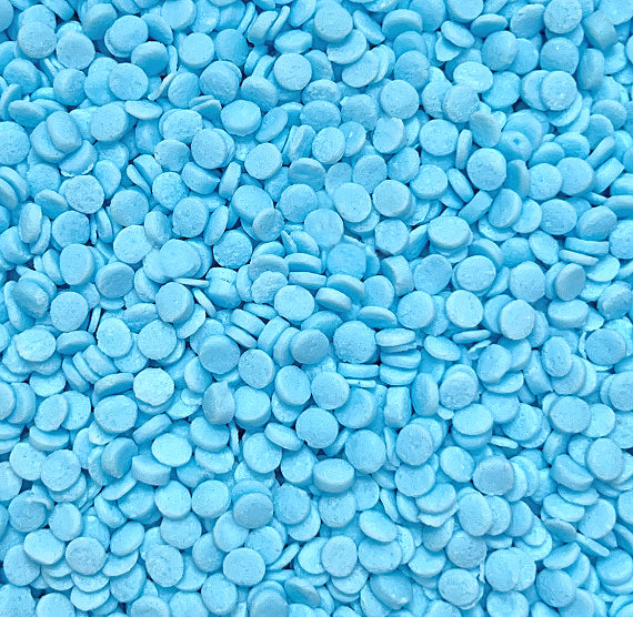 Light Blue Dot Sprinkles: 4mm | www.sprinklebeesweet.com