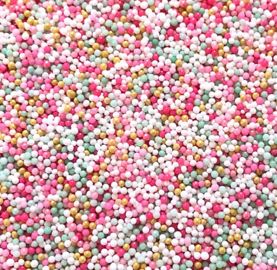 Bulk Nonpareils: Mint To Be | www.sprinklebeesweet.com