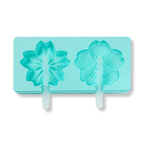 Flower Cakesicle Mold: Apple + Cherry Blossom | www.sprinklebeesweet.com