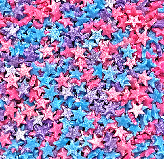 Shimmer Star Sprinkles Mix | www.sprinklebeesweet.com