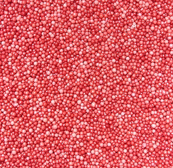 Ombré Nonpareils Mix: Berry Pink - NEW SIZE | www.sprinklebeesweet.com