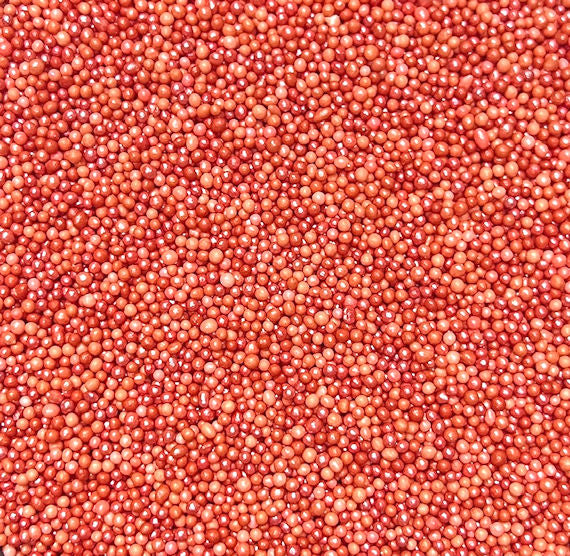 Ombré Nonpareils Mix: Copper - NEW SIZE | www.sprinklebeesweet.com