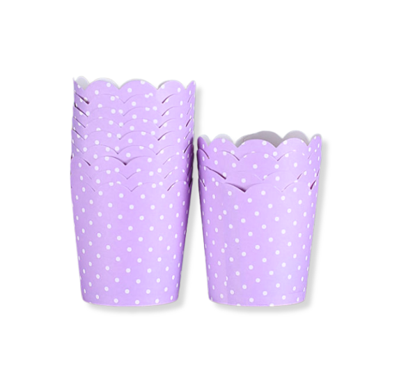 Mini Light Purple Baking Cups - LAST CALL