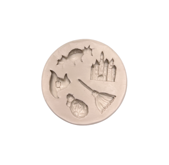Halloween Fondant Mold: Haunted House