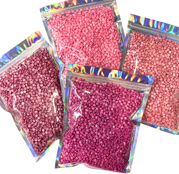 Sprinkle-It® Shimmer Confetti Dot Sprinkles: Pink Set - ONLY SET | www.sprinklebeesweet.com