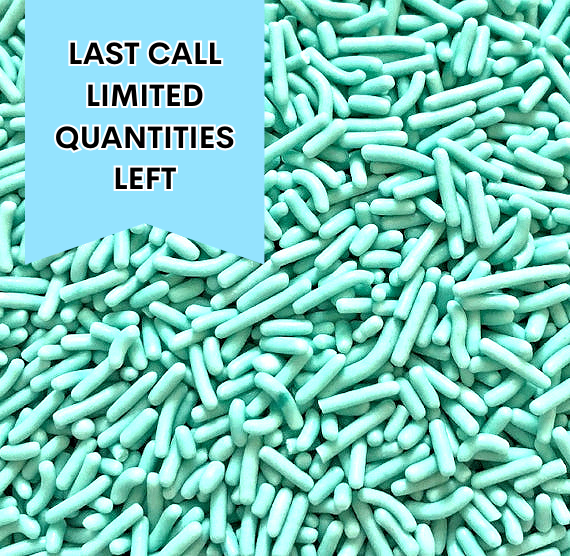 Aqua Jimmies Sprinkles: 1lb Bag - LAST CALL