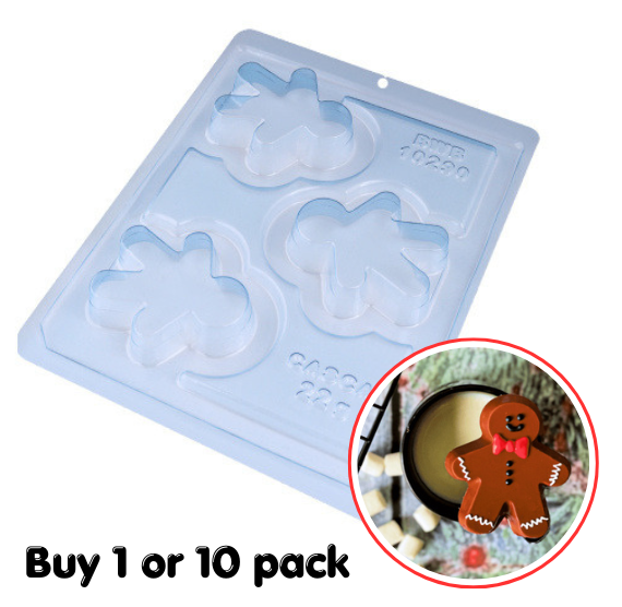 BWB 3 Part Mold: 10290 Gingerbread Man - LAST CALL | www.sprinklebeesweet.com