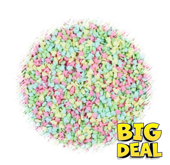 Mini Pastel Easter Sprinkles - CLOSEOUT BLOWOUT | www.sprinklebeesweet.com