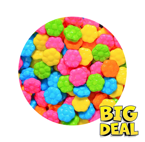 Flower Power Candy Sprinkles: Assorted Colors - CLOSEOUT BLOWOUT | www.sprinklebeesweet.com