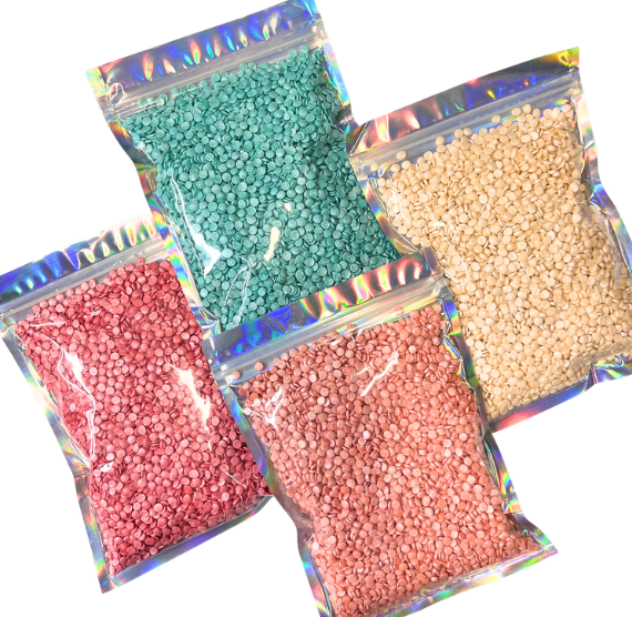Sprinkle-It® Shimmer Confetti Dot Sprinkles: Pastel Spring Set - ONLY SET | www.sprinklebeesweet.com