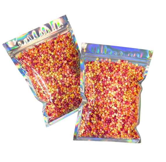 Sprinkle-It® Shimmer Confetti Dot Sprinkles: Warm Tone Mix Set - ONLY SET | www.sprinklebeesweet.com