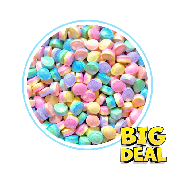 Pastel Eggs Candy Sprinkles - CLOSEOUT BLOWOUT | www.sprinklebeesweet.com