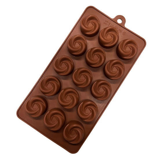 Fancy Round Chocolate Mold - LAST CALL
