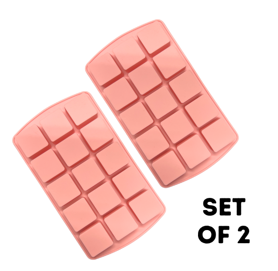 Silicone Square Chocolate Mold SET OF 2 - LAST CALL