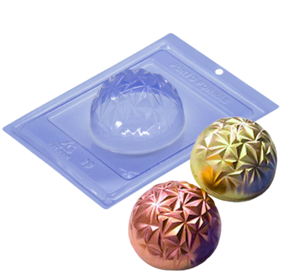 Breakable Geometric Dome Mold - SUPERSALE | www.sprinklebeesweet.com