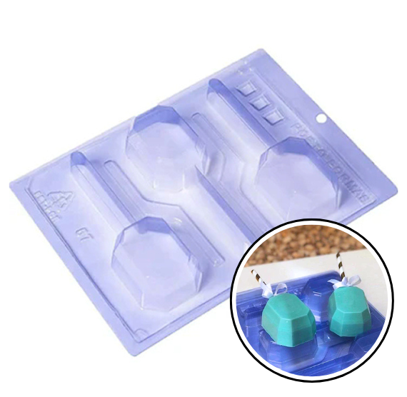 Diamond Chocolate Lollipop Mold - SUPERSALE | www.sprinklebeesweet.com