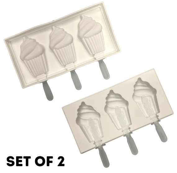 Narrow Cupcake Cakesicle Mold SET OF 2 - LAST CALL