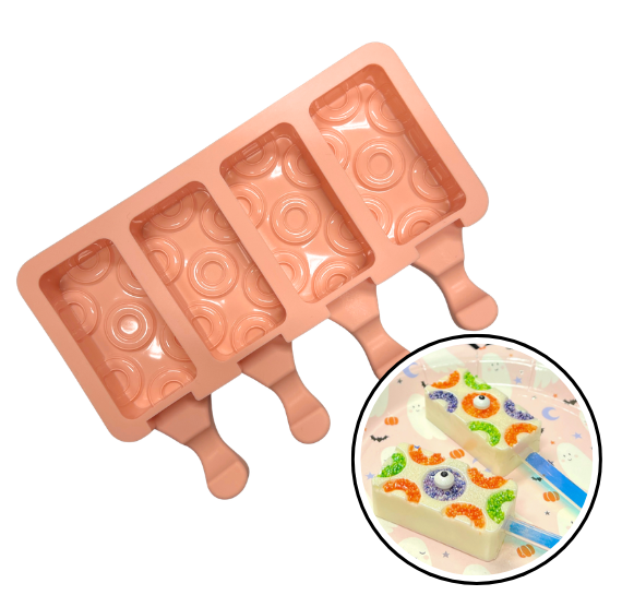 Small Cakesicle Mold with Circles - LAST CALL