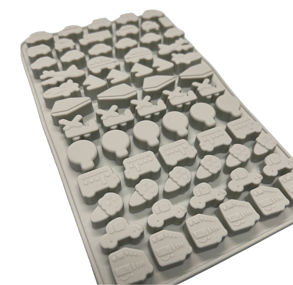 Silicone Gummy Mold SET OF 2: Transportation - LAST CALL