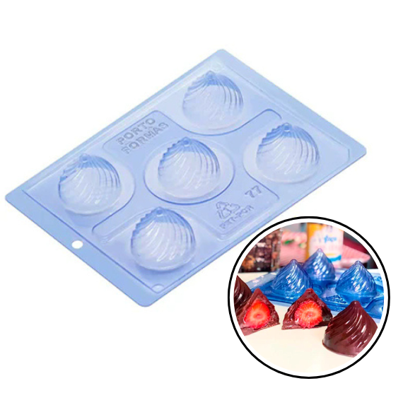 Spiral Cone Chocolate Mold: 3 Part Mold - SUPERSALE | www.sprinklebeesweet.com