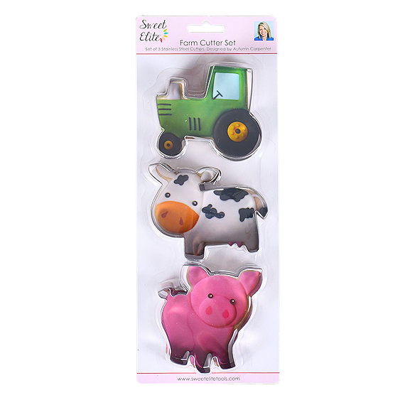 On the Farm Cookie Cutters - LAST CALL | www.sprinklebeesweet.com