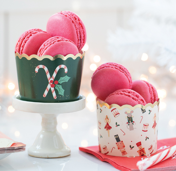 Christmas Baking Cups: Nutcracker Sweet | www.sprinklebeesweet.com
