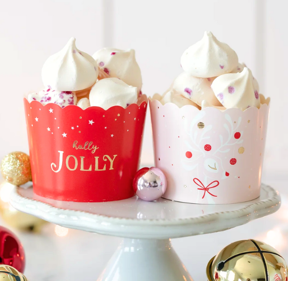 Christmas Baking Cups: Reindeer Food | www.sprinklebeesweet.com