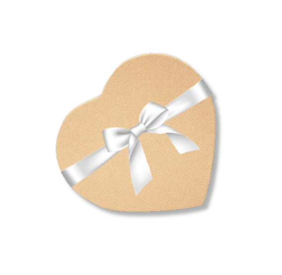 Kraft Brown Heart Shaped Candy Box Kit: 6.75" | www.sprinklebeesweet.com