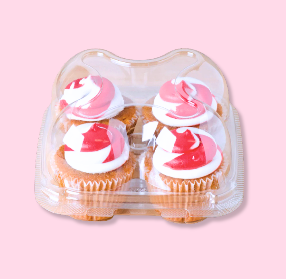High Dome Cupcake Boxes | www.sprinklebeesweet.com