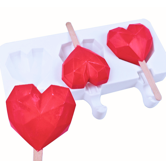 Be Mine Large Heart Sucker Chocolate Mold › Sugar Art Cake & Candy Supplies