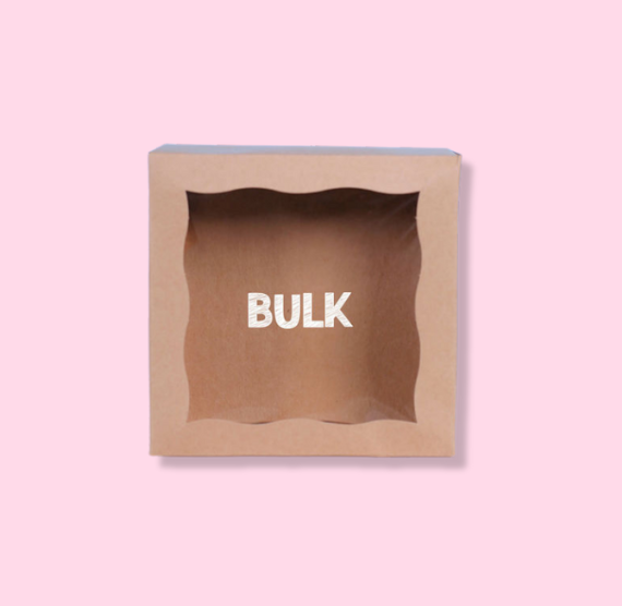 Bulk Mini Brown Bakery Boxes: 5x5" | www.sprinklebeesweet.com