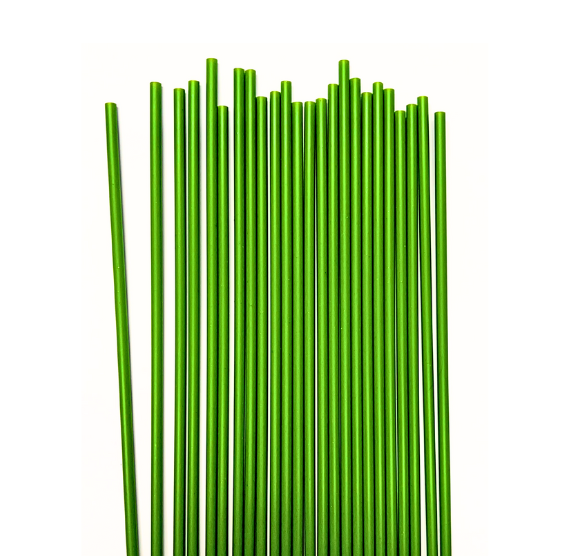 Bulk Olive Green Lollipop Sticks: 8" | www.sprinklebeesweet.com
