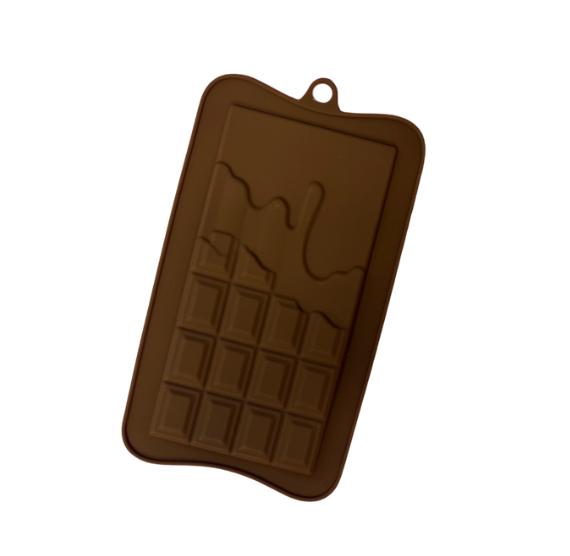Chocolate Bar Mold: Drip | www.sprinklebeesweet.com