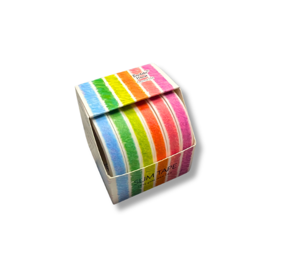 Washi Tape Set: Rainbow Crayon Marks | www.sprinklebeesweet.com
