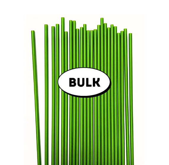 Bulk Olive Green Lollipop Sticks: 8" | www.sprinklebeesweet.com