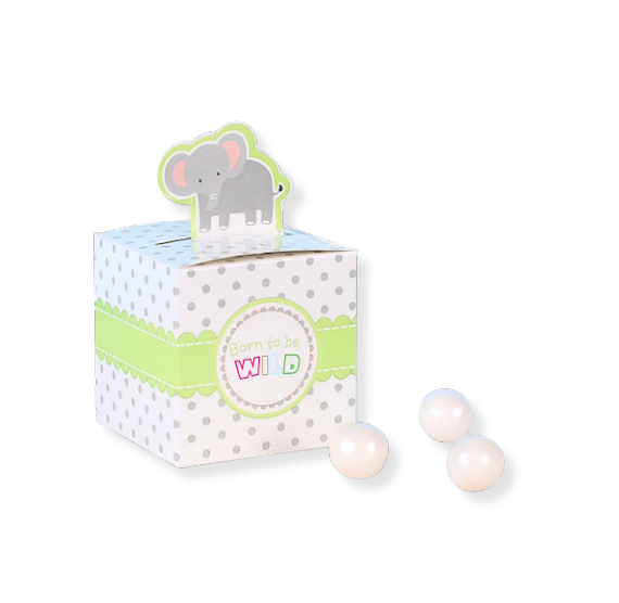 Small Favor Boxes: Elephant | www.sprinklebeesweet.com