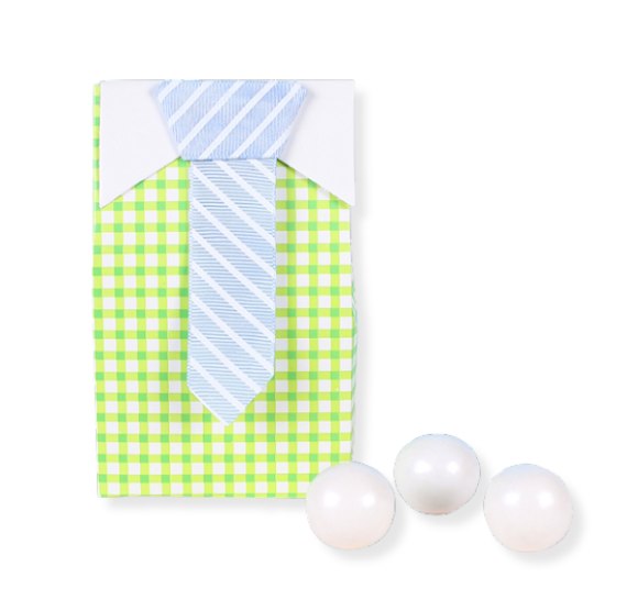 Baby Shower Favor Boxes: Boys Tie or Bow Tie | www.sprinklebeesweet.com