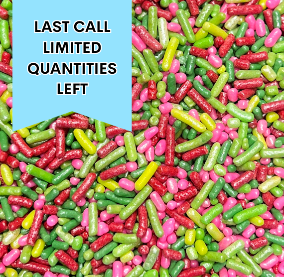 Christmas Jimmies Sprinkles Mix: Whoville - LAST BAG | www.sprinklebeesweet.com