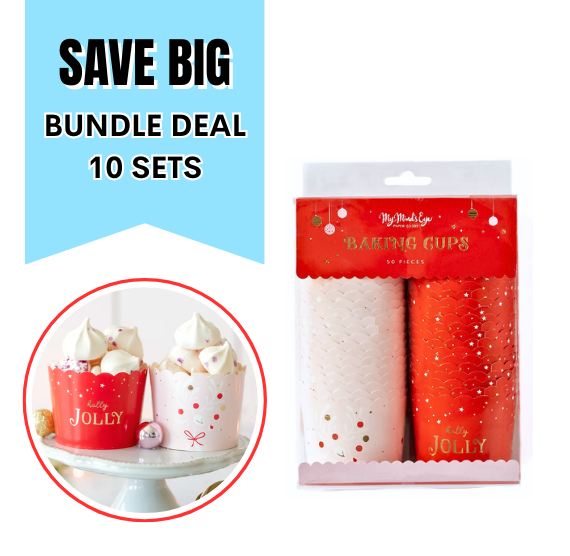 Christmas Baking Cups: Reindeer Food - 10 PACK BUNDLE DEAL - ONLY 1 AVAILABLE | www.sprinklebeesweet.com