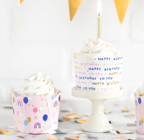Birthday Baking Cups: Ballons: 10 PACK BUNDLE DEAL - ONLY 1 AVAILABLE | www.sprinklebeesweet.com