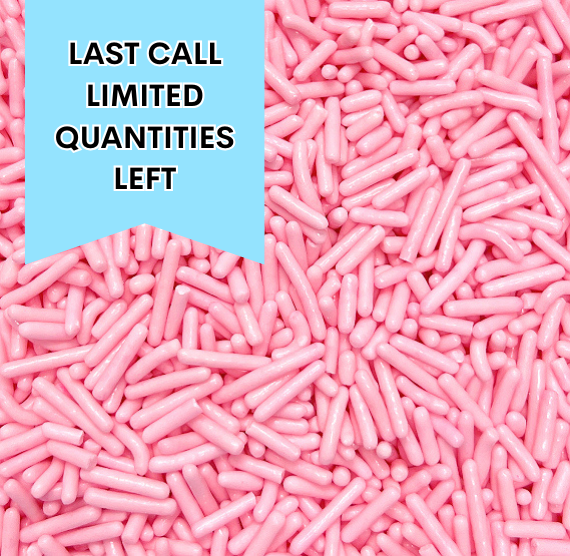 Baby Pink Jimmies: 1lb Bag or 10lb Case - LAST CALL