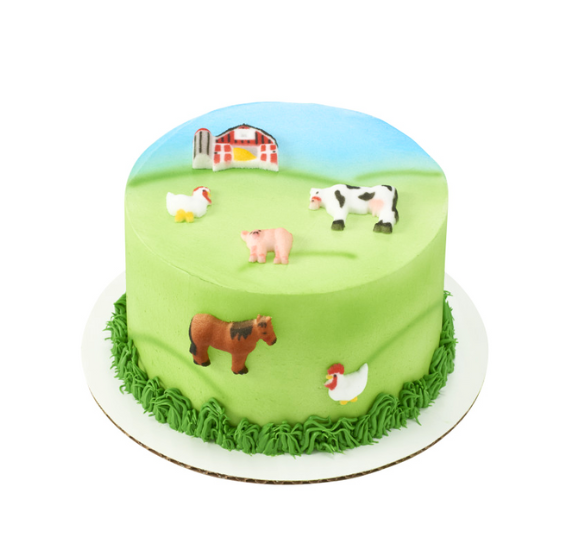Farm Animals Sugar Toppers: LAST SET 79 PIECES